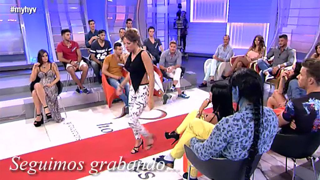 Steisy abandona el plató