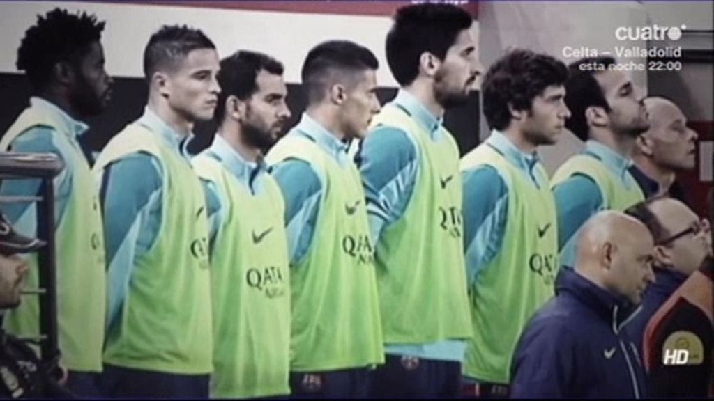 Los jugadores del Barça se unieron para recordar a Tito Vilanova en el Madrigal
