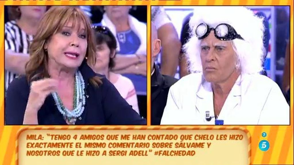Mila Ximénez demuestra que Chelo Gª Cortés sí que criticaba a 'Sálvame'