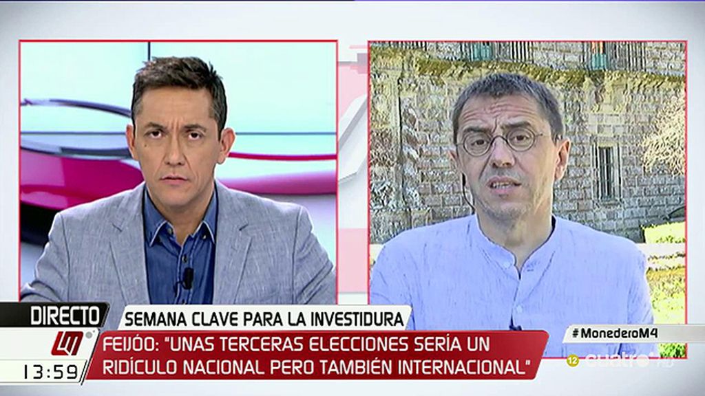 Monedero: "Rajoy y Sánchez son dos difuntos vivos que deben dimitir por España"