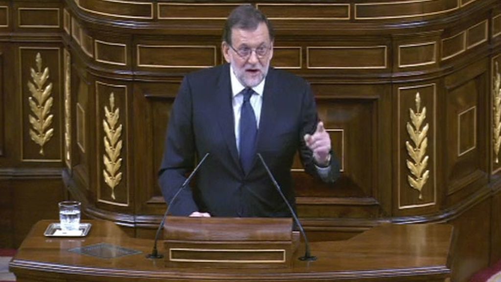 Rajoy, a Iglesias: "Estamos aquí porque ganamos las elecciones; sino estarían ustedes"