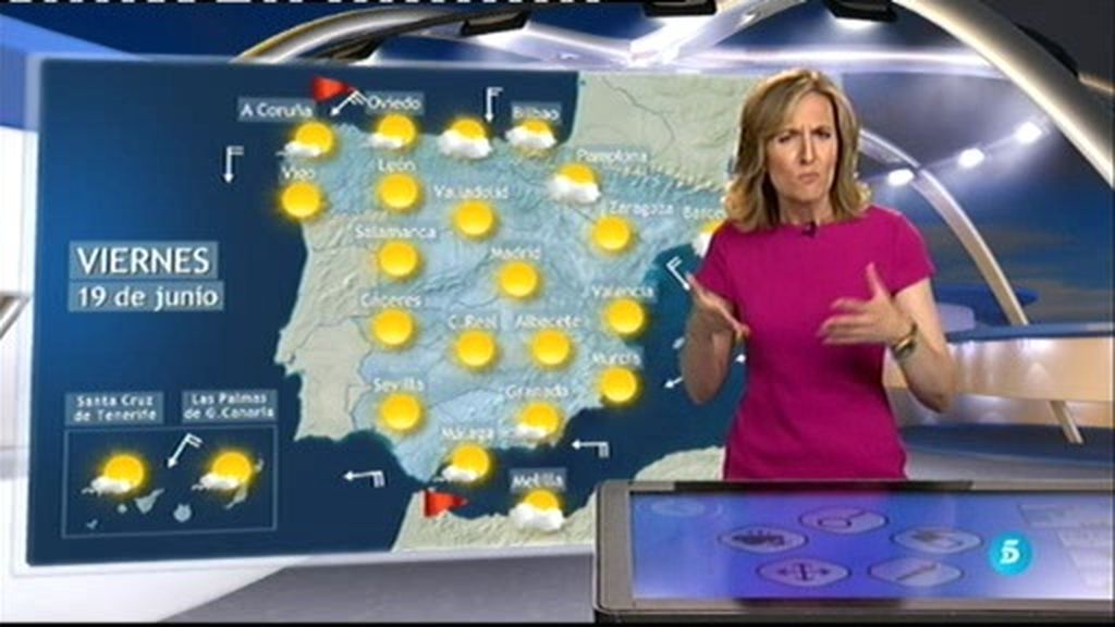 El tiempo, con Rosalía Fernández