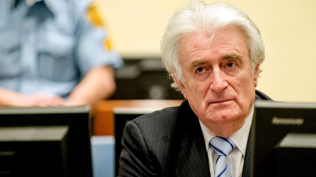 Radovan Karadzic, condenado a 40 años de prisión por crímenes contra la humanidad