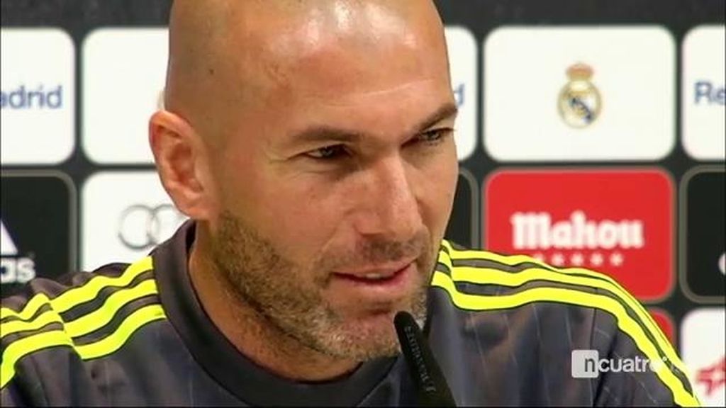 Zidane sigue incidiendo en el trabajo físico del Real Madrid con dardos a Benítez