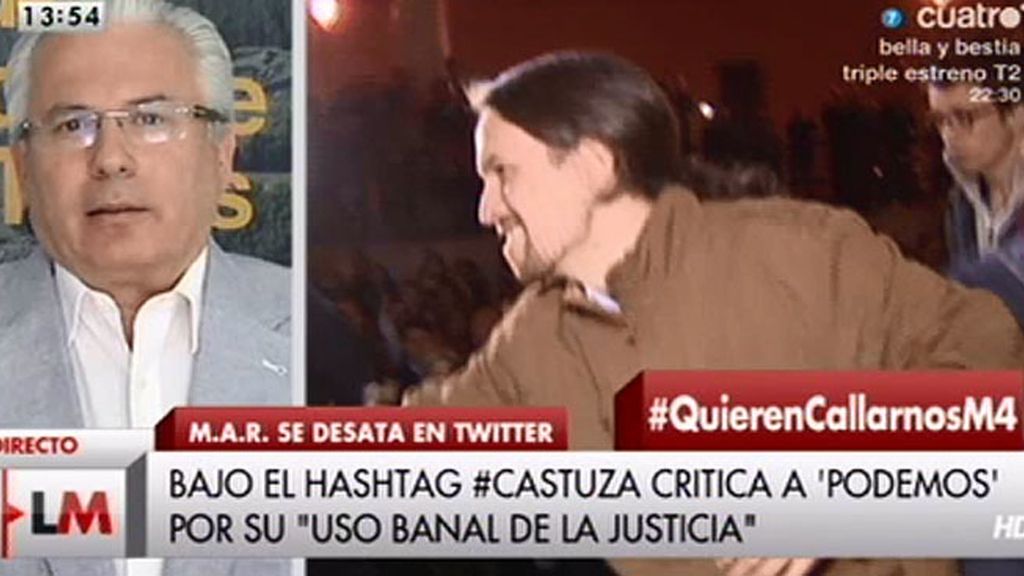 Garzón, sobre Podemos: "Es un despropósito acusar a Pablo Iglesias de que está con ETA"