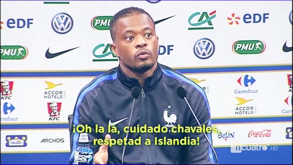 Francia no se la juega con los islandeses “Oh la là, respetad a Islandia”