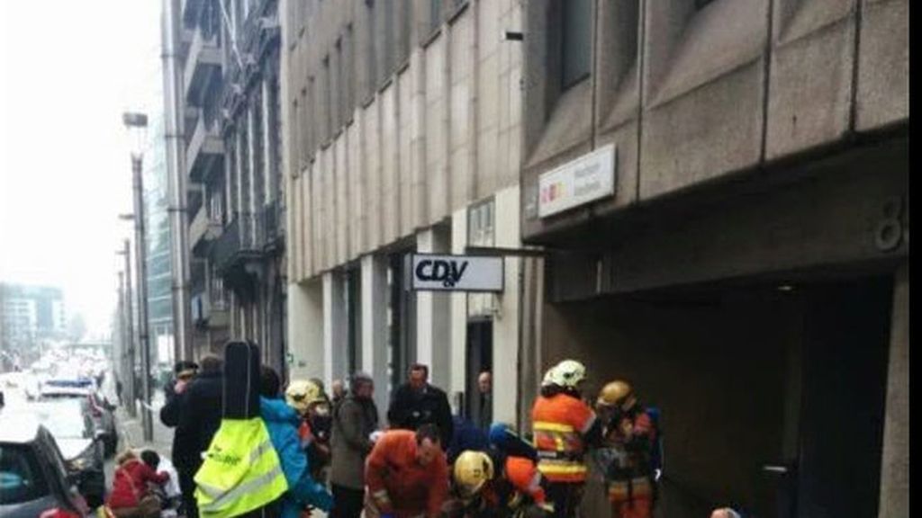 Los atentados terroristas siembran el caos en Bruselas