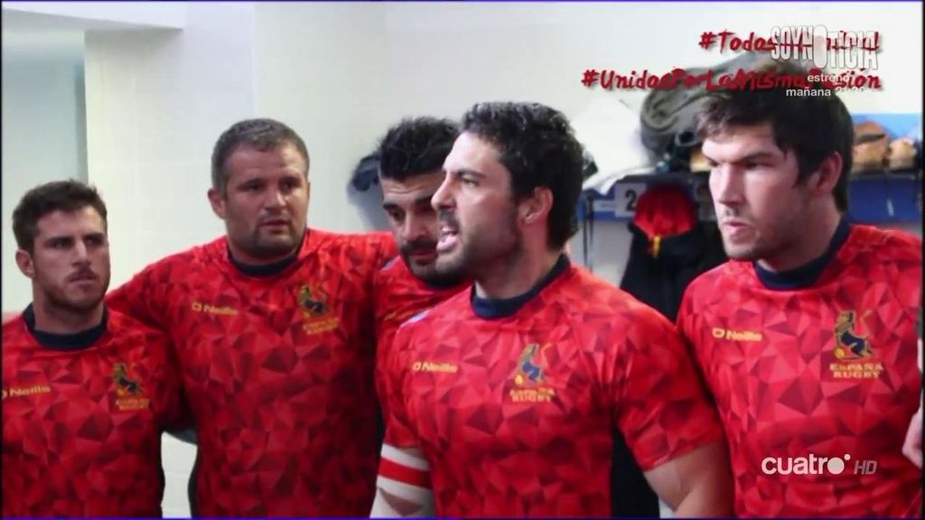 La arenga de la selección española de rugby... ¡ni los temidos All Blacks!