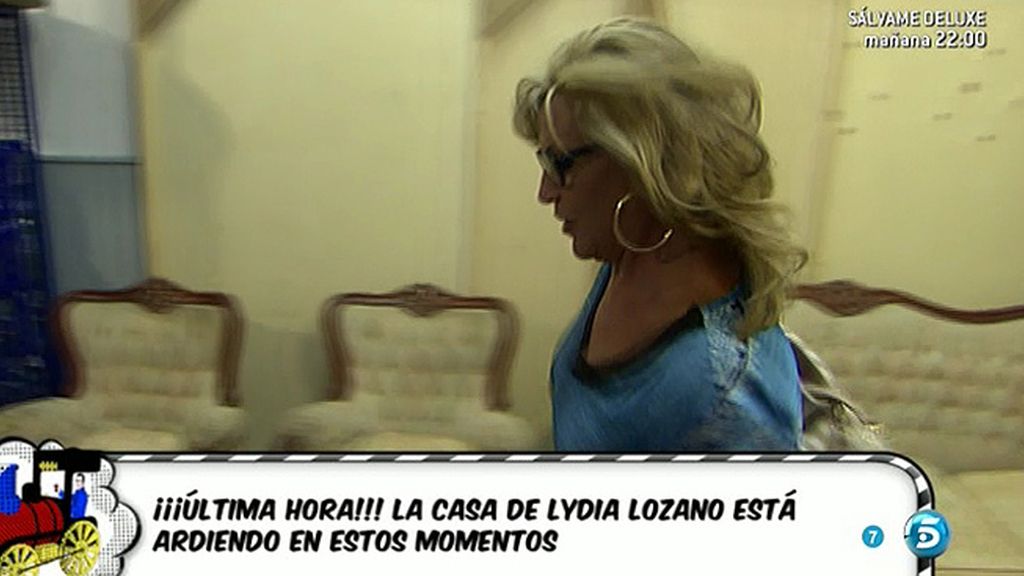 Una broma de Kiko Hernández provoca que Lydia Lozano salga corriendo de plató