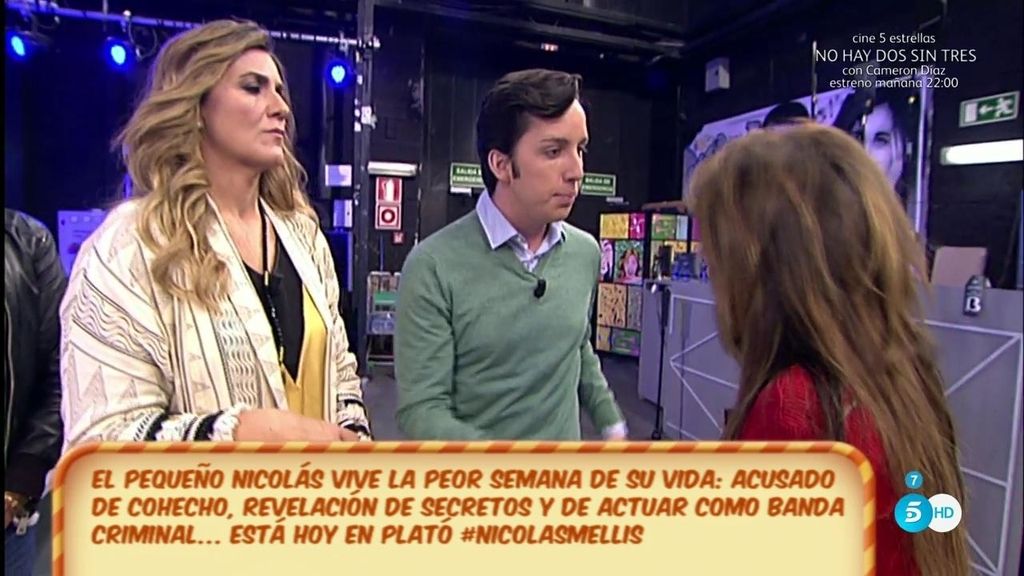 María Patiño y Francisco Nicolás se enrredan en una disputa de reproches