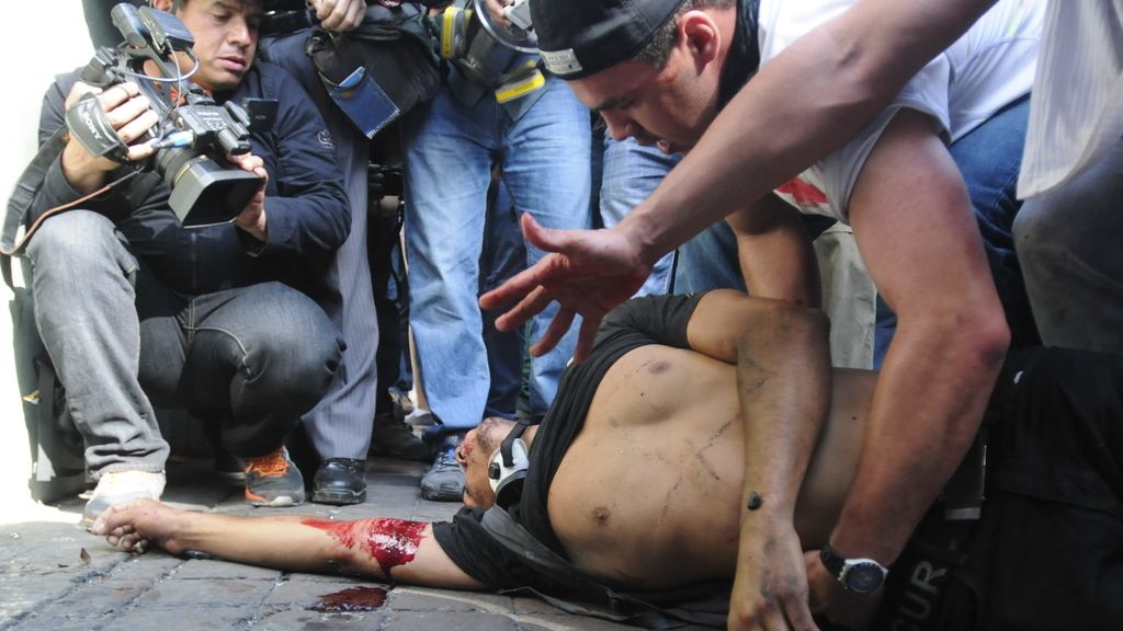 Protesta mortal en Venezuela