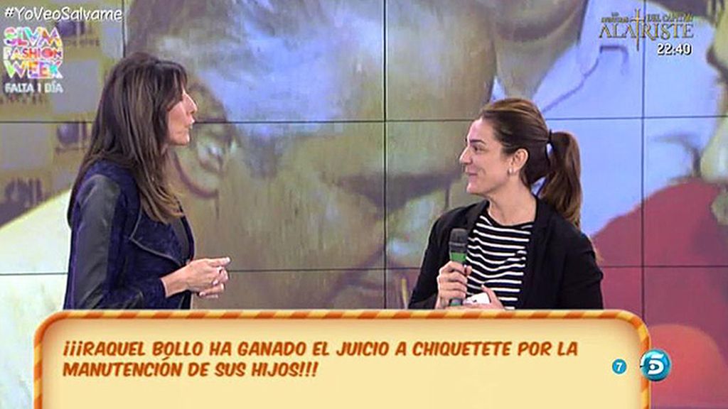 Raquel Bollo, a Kiko H: "Gracias a ti he conseguido ganar la demanda a Chiquetete"