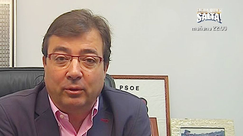 Guillermo Fernández Vara: "No tengo ningún interés en desgastar a IU"