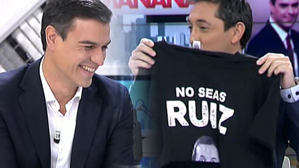 Una camiseta para Pedro Sánchez