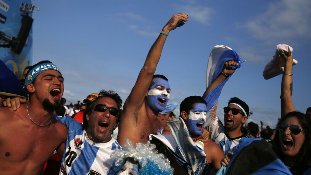 Locura argentina en Belo Horizonte