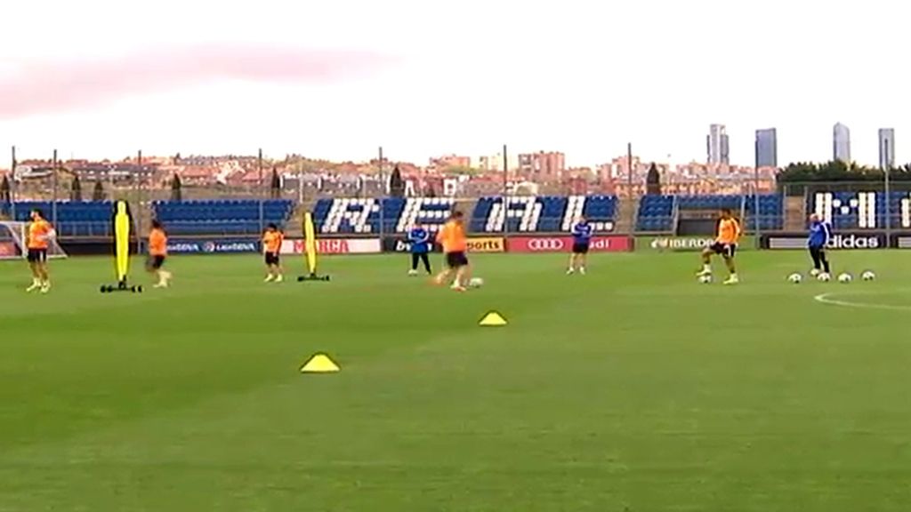 El Madrid completa su primer entrenamiento con la mirada puesta en el Dortmund