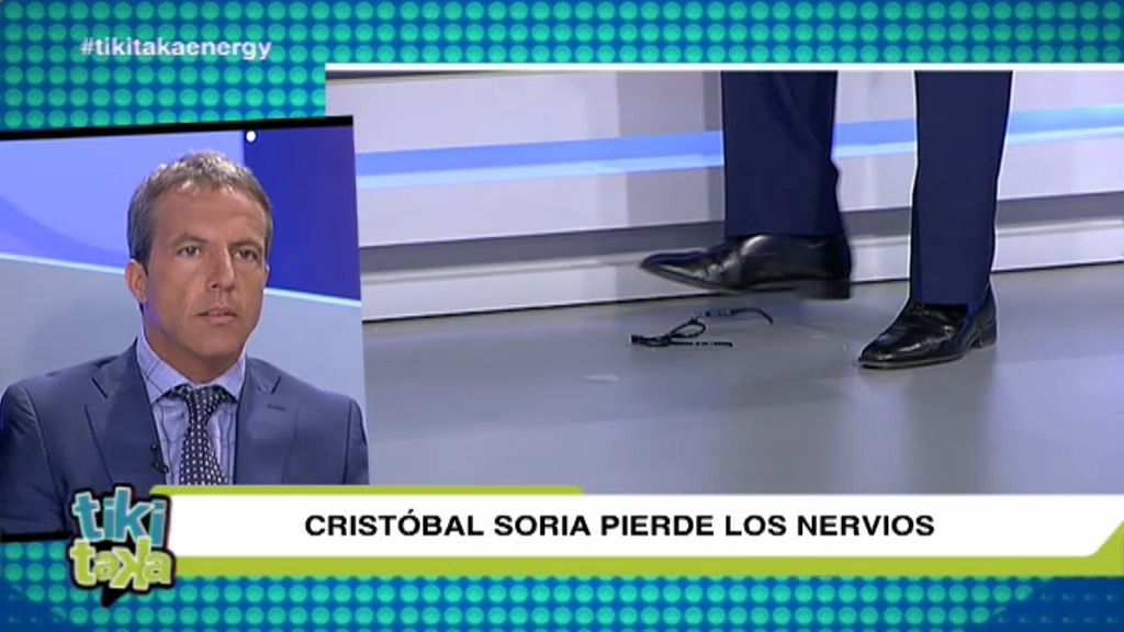 Cristóbal Soria culpa a sus gafas de la victoria del Madrid y las rompe en directo