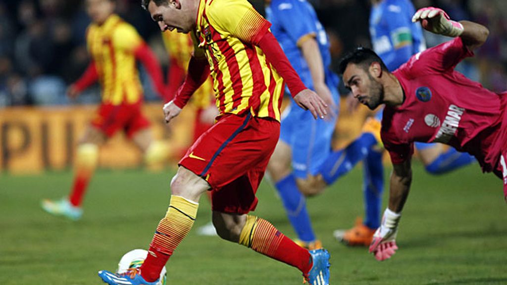 Juanma Rodríguez, sobre el golazo de Messi en Getafe: "Se lleva el balón de rebote"