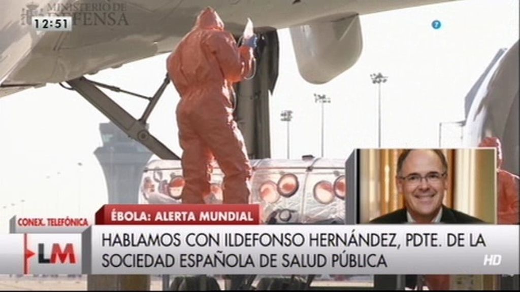 Ildefonso Hernández: "España tienen que tener una unidad especializada en enfermedades infecciosas"