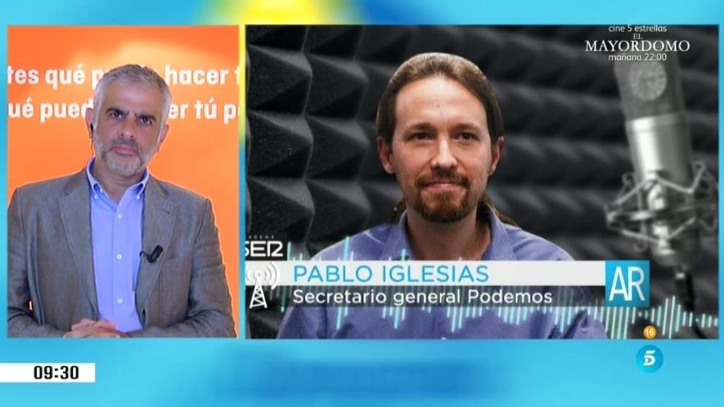 Iglesias: "Lo más sensato sería que C's apoyase un Gobierno de Podemos y PSOE"
