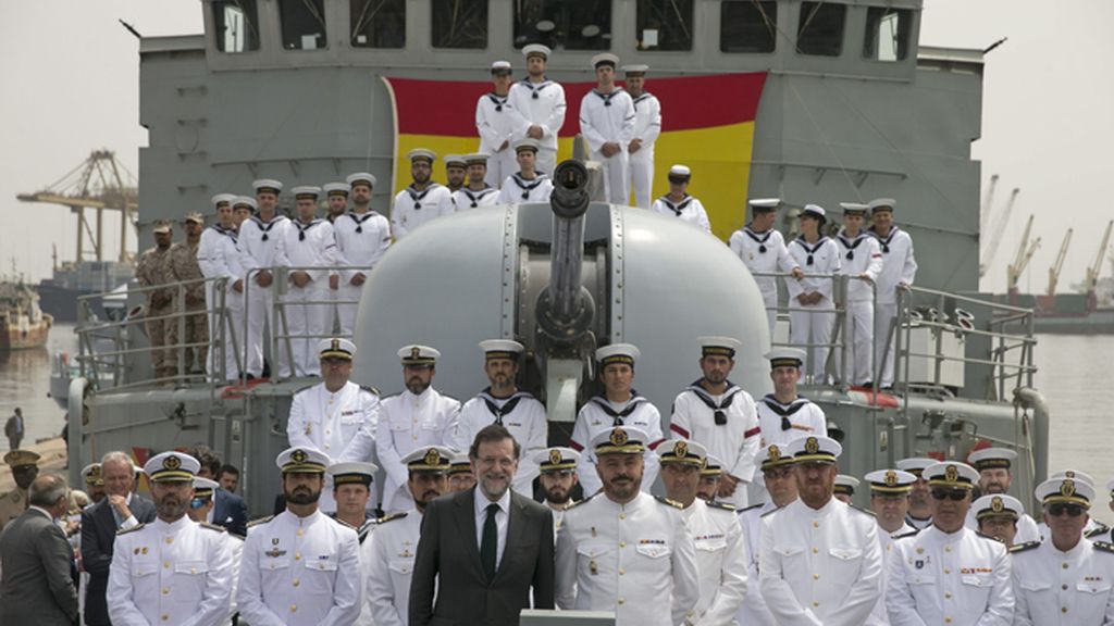 Rajoy visita a las tropas españolas en Malí y Senegal
