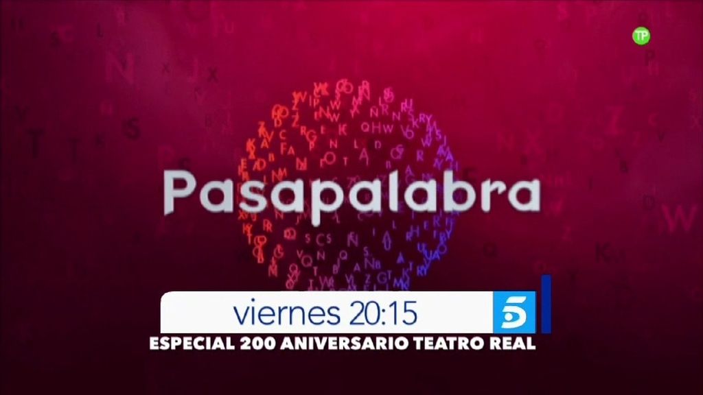 'Pasapalabra' está de fiesta: celebramos el 200 aniversario del Teatro Real