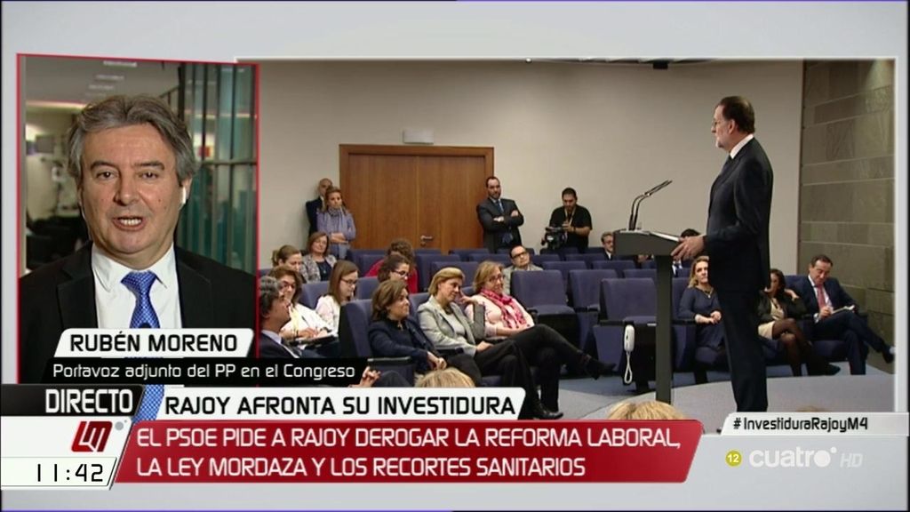 Rubén Moreno (PP): “Esta tiene que ser la legislatura del pacto”