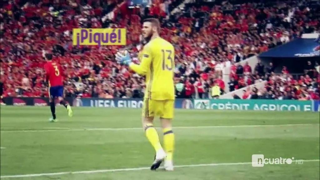 De Gea ya es el jefe de la portería de La Roja: así dio órdenes a sus compañeros