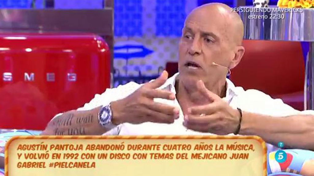 Kiko, sobre Agustín Pantoja: "La realidad es que a este señor le echó su público"