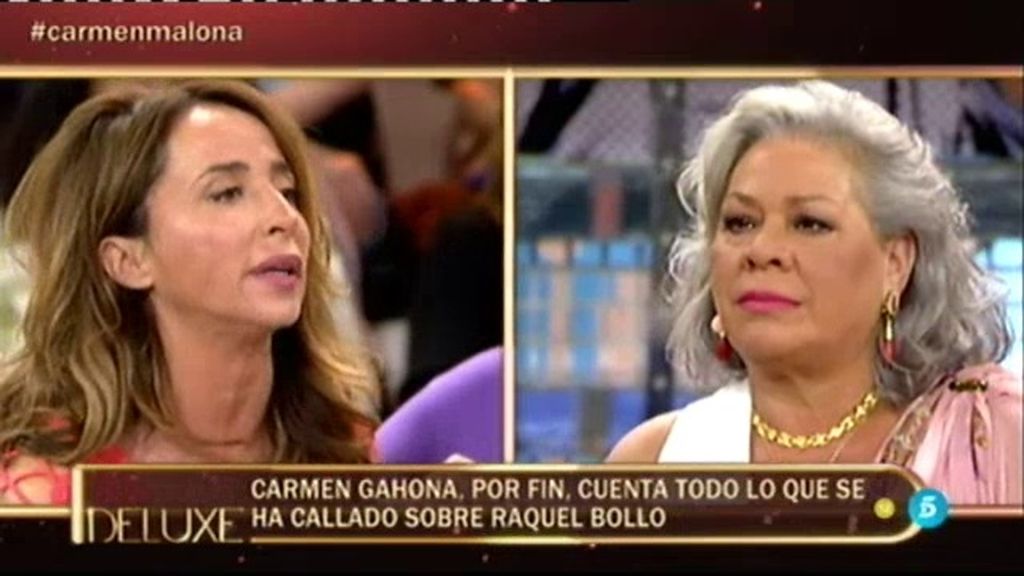 María Patiño, a Carmen Gahona: "Raquel me ha decepcionado personalmente"