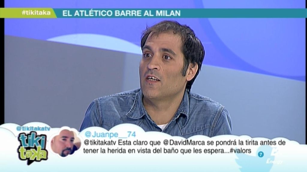 David Sánchez: "Mi sueño es que el Atlético se juegue la Liga en el Camp Nou"