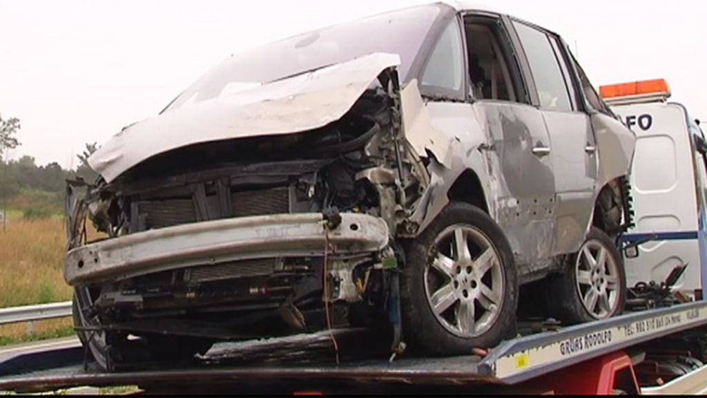 Espectacular accidente con 50 coches implicados en Lugo