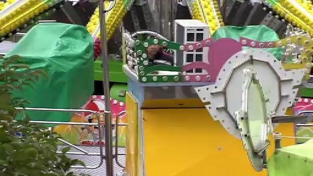 Continúa grave la niña de cuatro años herida al caer de una atracción en Urretxu