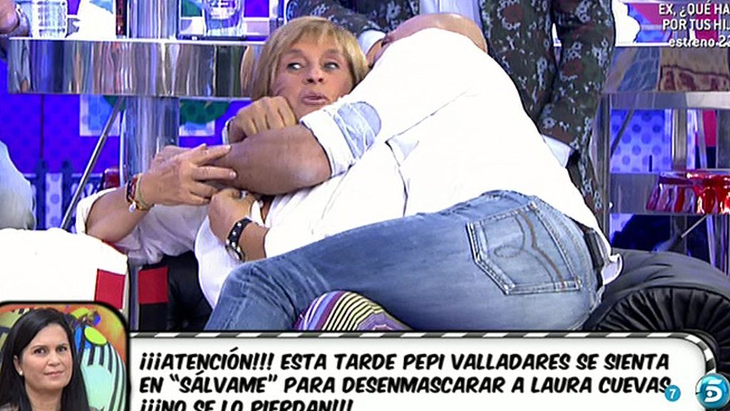 Kiko Matamoros abraza a Chelo
