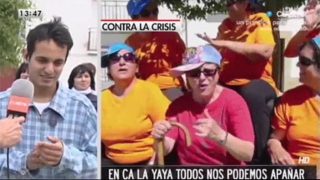 70 vecinos de Fuente la Lancha graban un videoclip homenaje a las abuelas