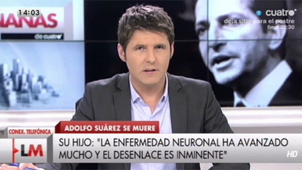 Anguita, sobre Suárez: "Cumplió el cometido que tenía que hacer y se merece el respeto"