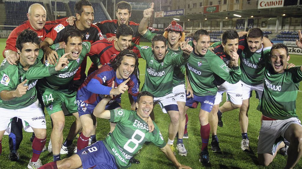 El Eibar, a Primera División por primera vez en su historia