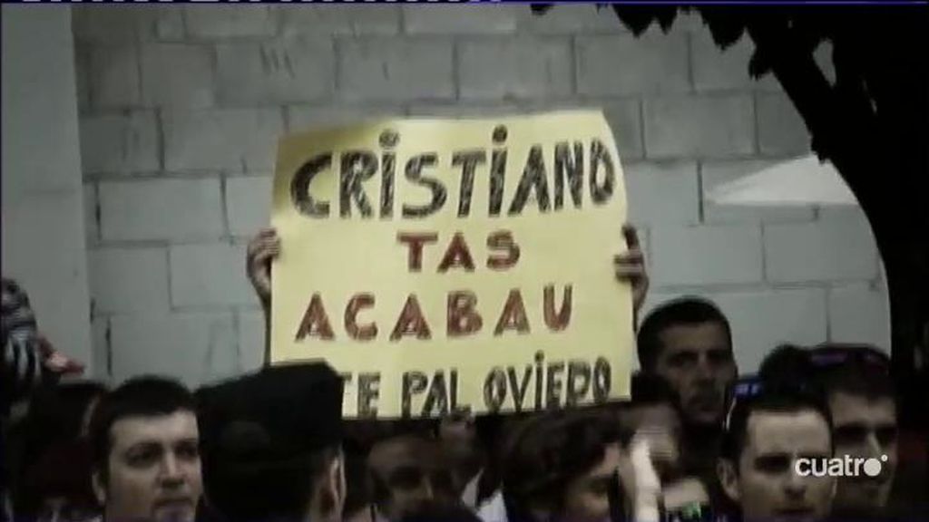 Un aficionado del Sporting de Gijón:”Cristiano estás acabado, vete para el Oviedo”