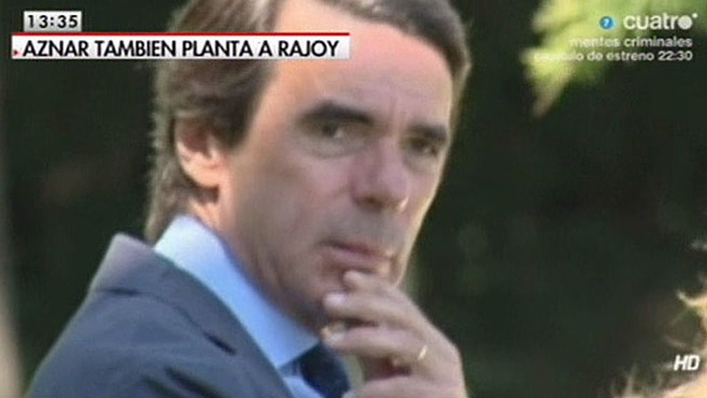 Aznar no asistirá a la Convención Nacional del Partido Popular en Valladolid