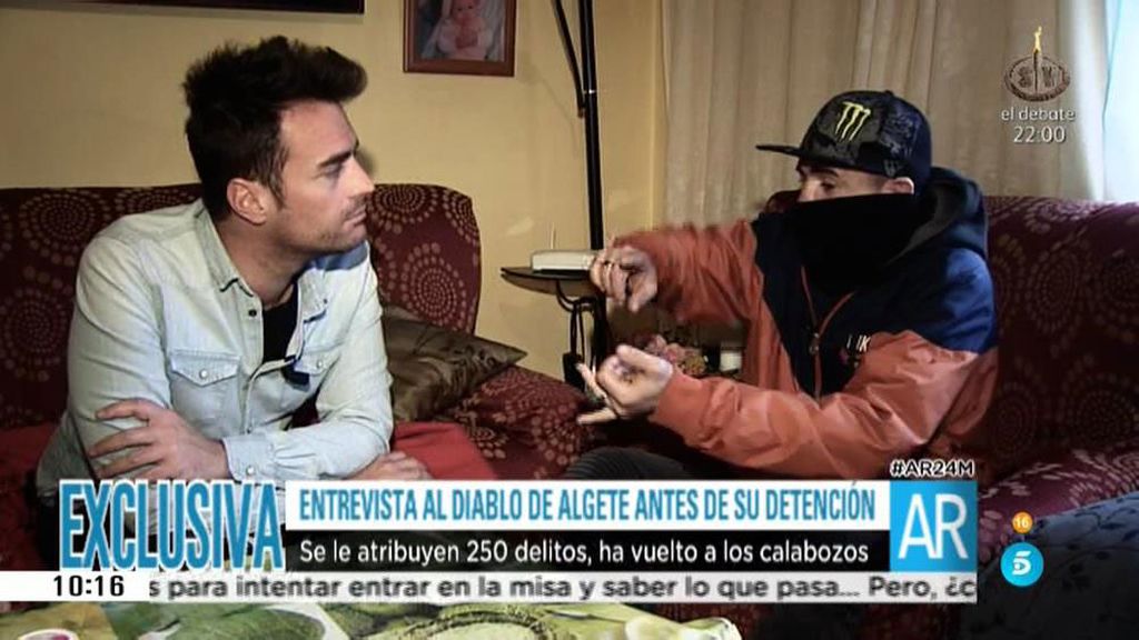 'AR' habla con 'El diablo', el hombre que atemoriza a los vecinos de Algete