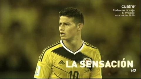 James Rodríguez es la sensación del Mundial