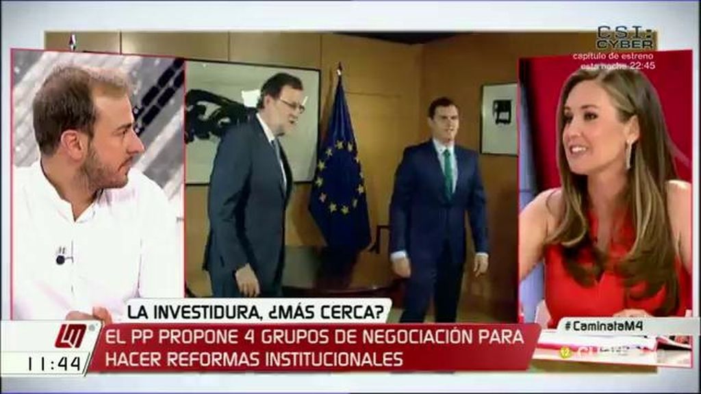 Javier Dorado: “Rajoy irá al a investidura el día que sepa que va a ser investido”