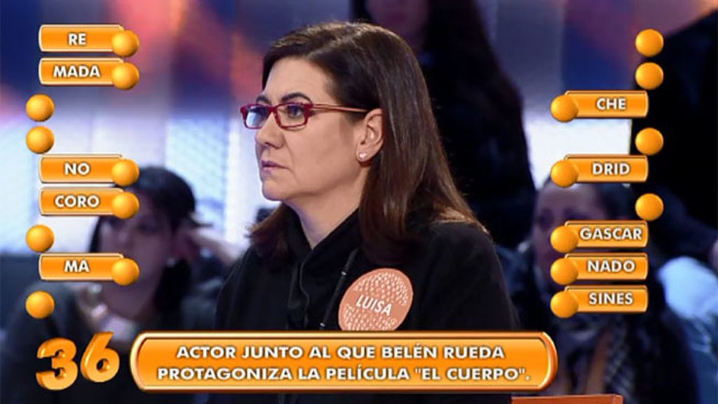 Luisa Martín: "Que me disculpe Belén Rueda si meto la pata en algo"