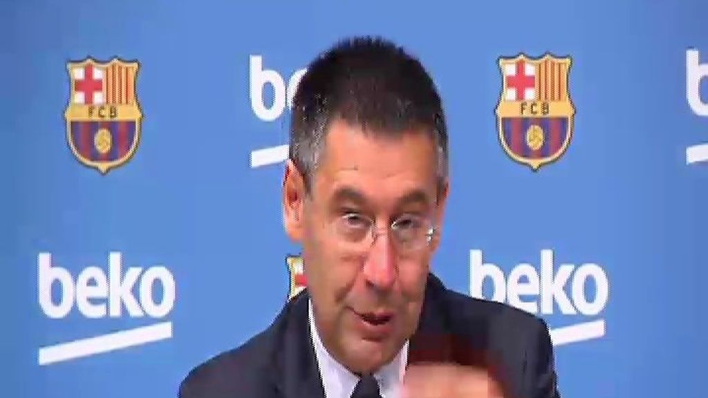 Bartomeu evita pronunciarse sobre el posible fichaje de Luis Suárez