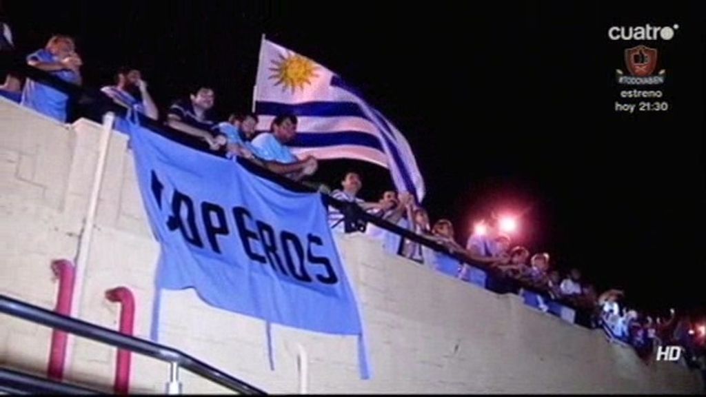 Uruguay, arropada en Natal por los suyos