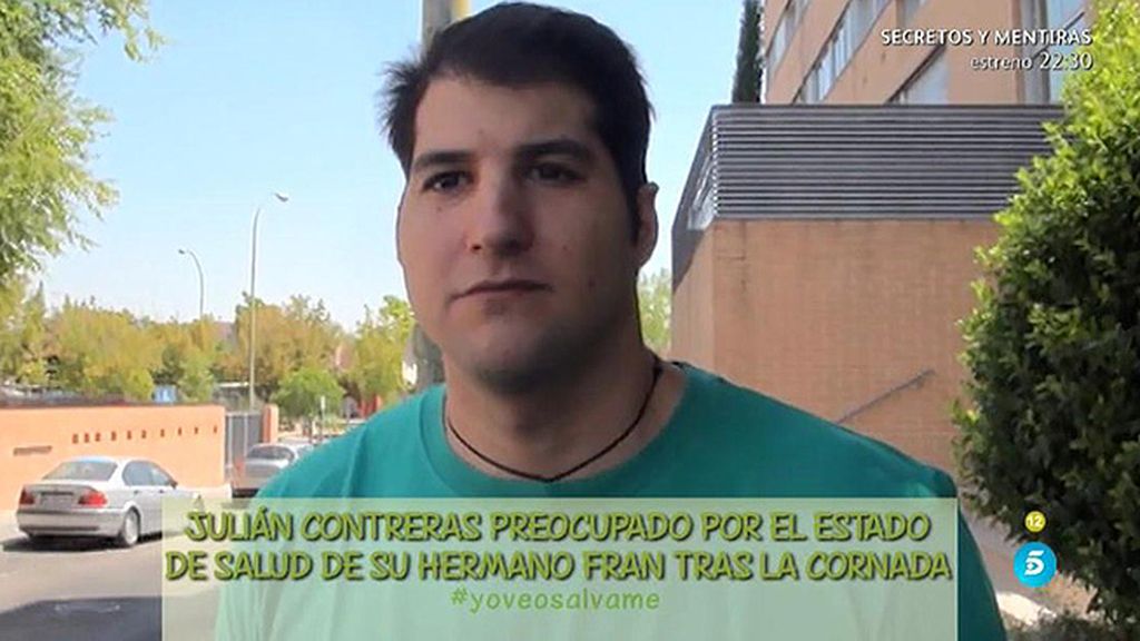 Julián Contreras, sobre su hermano: “No he pensado en no ir a verlo ni en nada similar”
