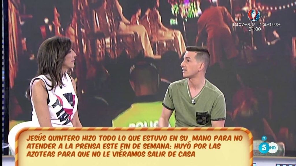 Sergi Ferré, de Jesús Quintero: "Llevaba dos guardaespaldas 'low cost"