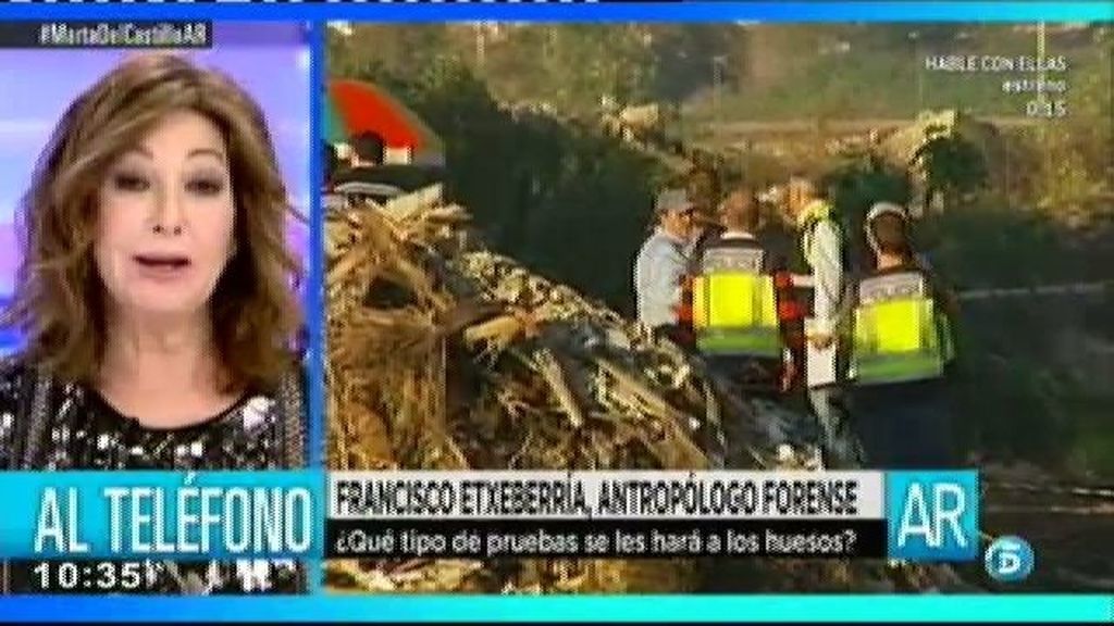 Francisco Etxeberria: "Si es Marta, saber la causa de la muerte dependerá de la conservación"
