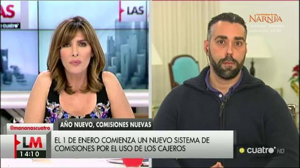 Rubén Sánchez, sobre las comisiones: "La banca se ha salido con la suya"