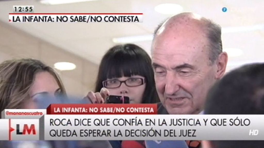 Miquel Roca: "La justicia resolverá y a partir de ese momento nos pronunciaremos"